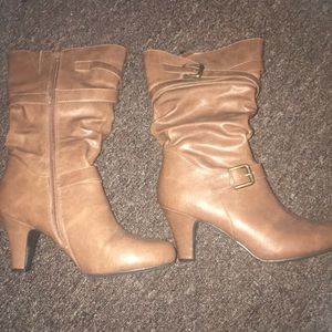 Mid calf boots
